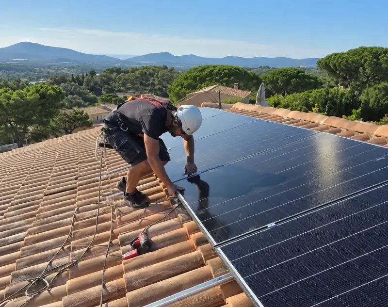 Installateur panneaux solaires Ganges — pose photovoltaïque sur toiture