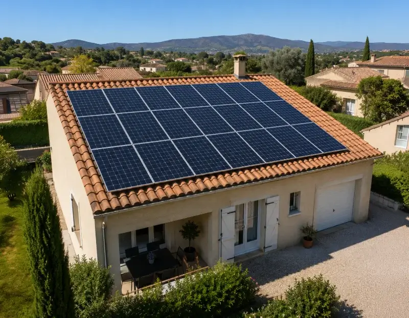 Prime à l'autoconsommation panneaux solaires Ganges — aide financière de l'État